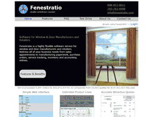 Tablet Screenshot of fenestratio.com